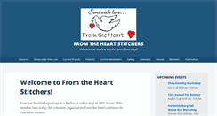 Desktop Screenshot of fromtheheartstitchers.org